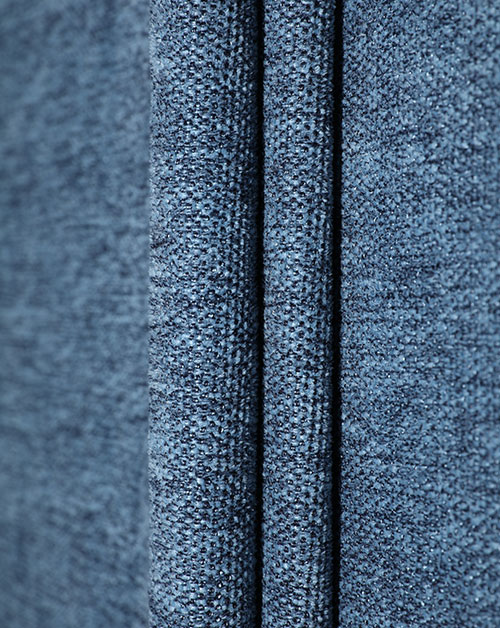 أريكة ستارة قماش منسوجة باللون الأزرق تدعم التخصيص